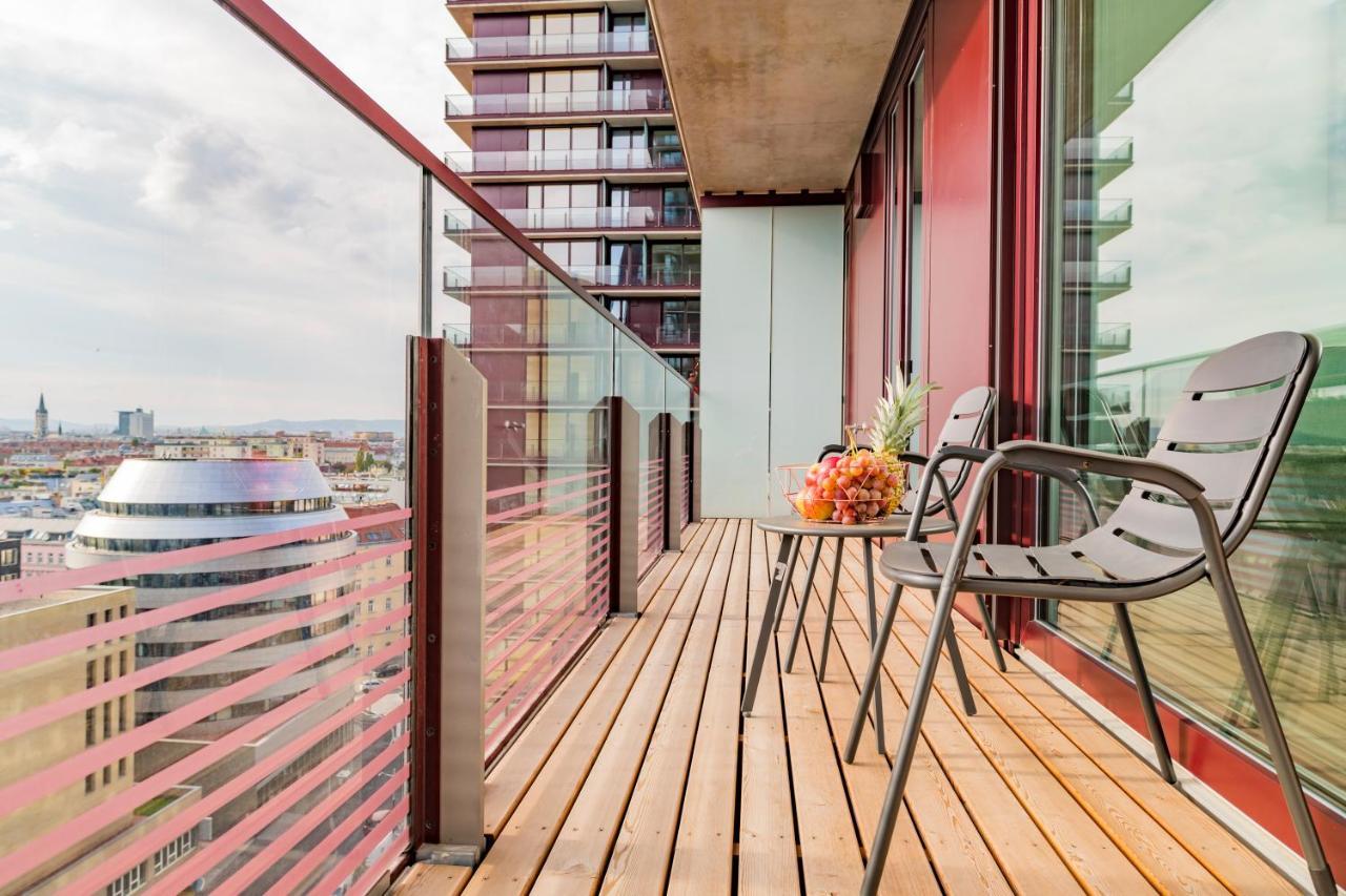 Triiiple Tower Dream Apartments With Rooftop-Summer-Pool Viena Exterior foto